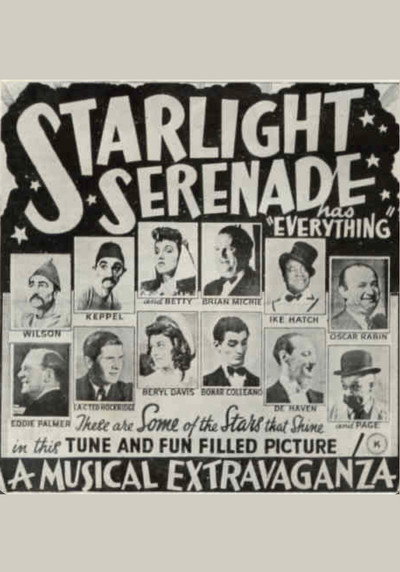Póster de Starlight Serenade