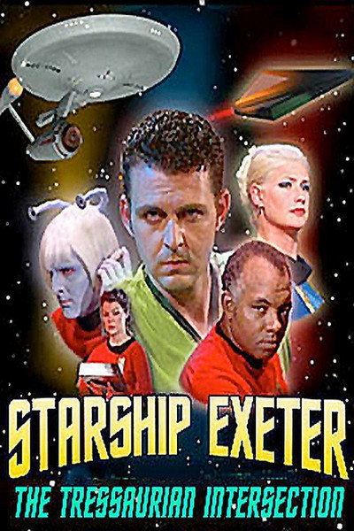 Póster de Starship Exeter: The Tressaurian Intersection