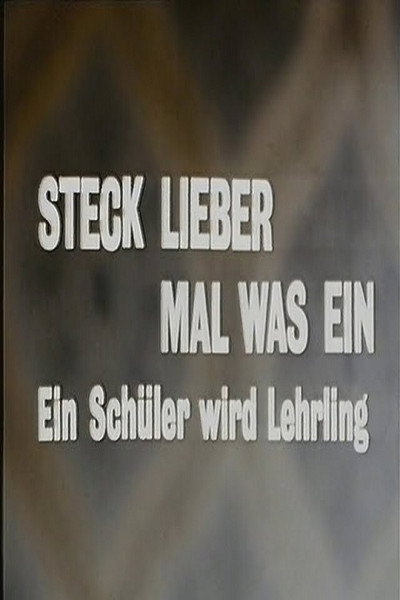 Póster de Steck lieber mal was ein