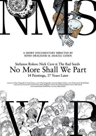 Póster de Stefanos Rokos: Nick Cave & The Bad Seeds - No More Shall We Part, 14 Paintings 17 Years Later