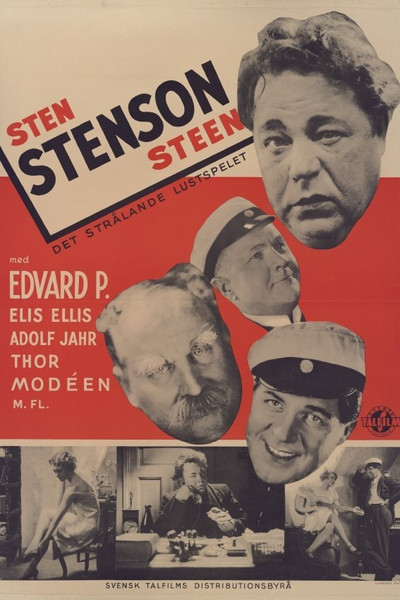 Póster de Sten Stensson Stéen från Eslöv på nya äventyr