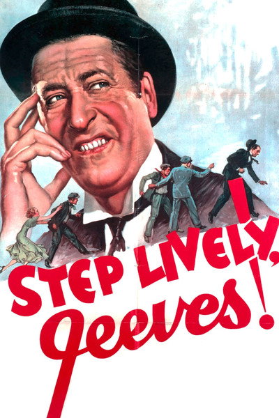 Póster de Step Lively, Jeeves!