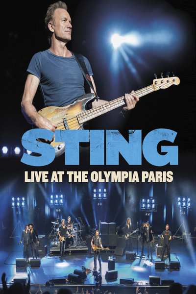Póster de Sting: Live at the Olympia Paris