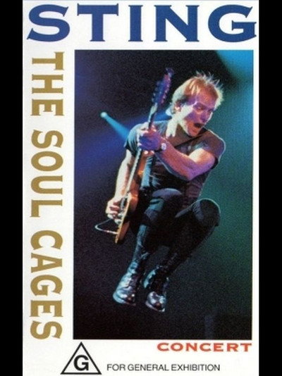 Póster de Sting: The Soul Cages Concert