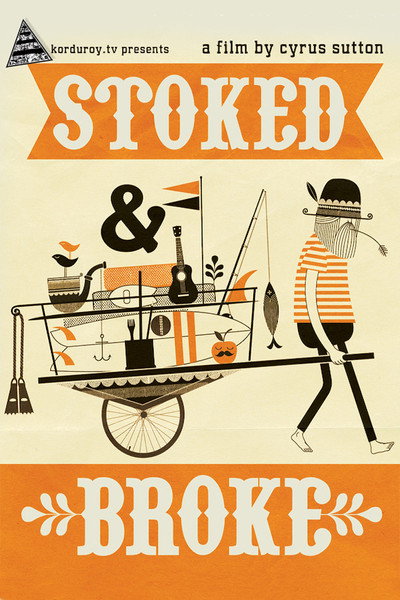Póster de Stoked & Broke