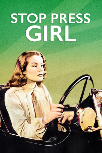 Póster de Stop Press Girl
