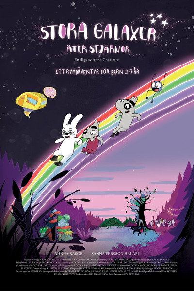 Póster de Stora galaxer äter stjärnor
