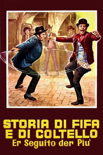 Póster de Storia di fifa e di coltello - Er seguito d'er più