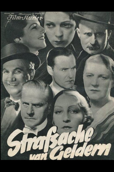 Póster de Strafsache van Geldern