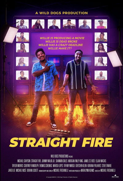 Póster de Straight Fire