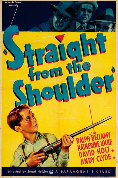 Póster de Straight from the Shoulder
