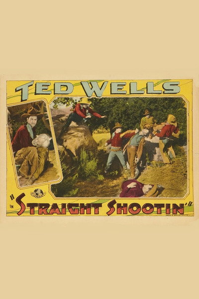 Póster de Straight Shootin'