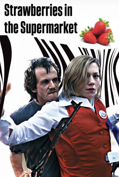 Póster de Strawberries in the Supermarket