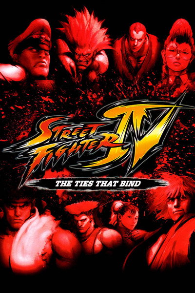 Póster de Street Fighter IV - Los lazos que unen