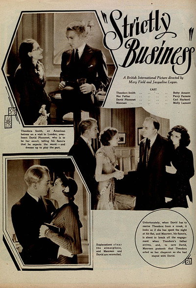 Póster de Strictly Business