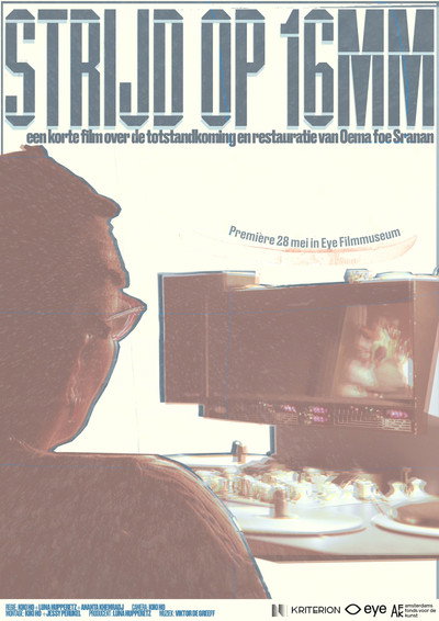 Póster de Strijd op 16mm