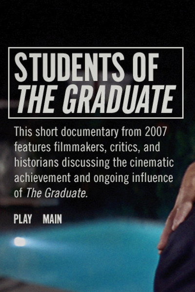 Póster de Students of 'the Graduate'