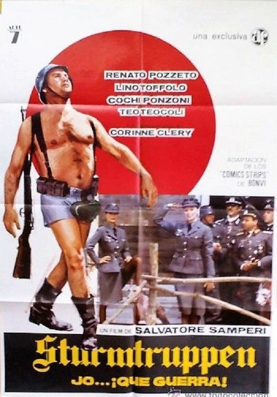 Póster de Sturmtruppen. Jo... ¡qué guerra!