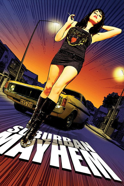 Póster de Suburban Mayhem