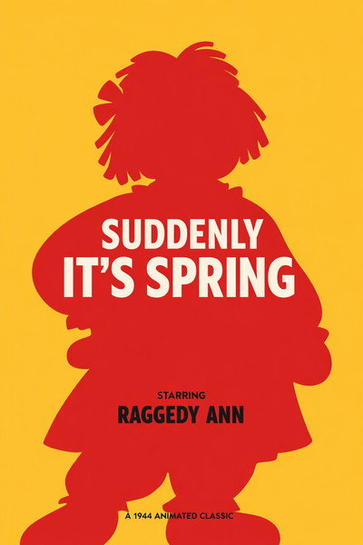 Póster de Suddenly It's Spring