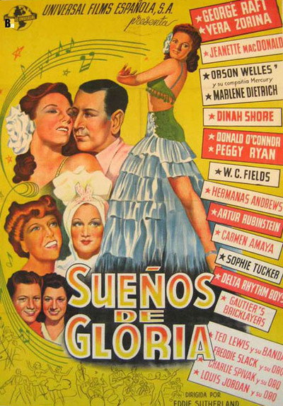 Póster de Sueños de gloria