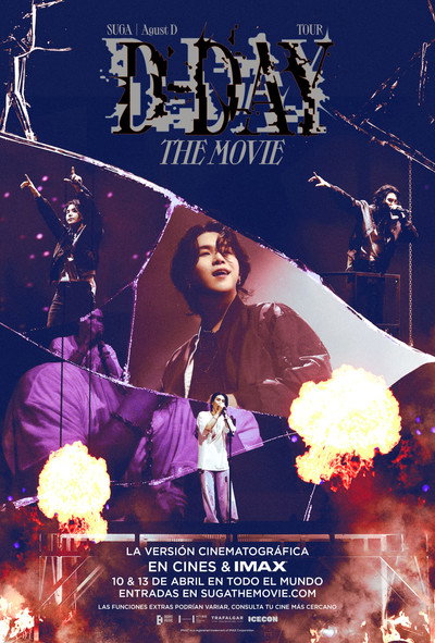 Póster de SUGA - Agust D Tour 'D-DAY' the Movie