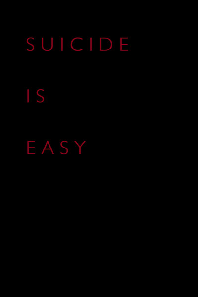Póster de Suicide Is Easy