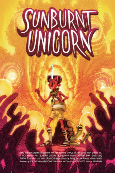 Póster de Sunburnt Unicorn