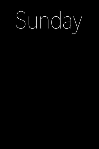 Póster de Sunday