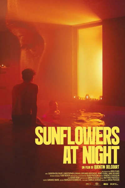 Póster de Sunflowers at Night