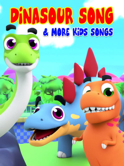 Póster de Super Supremes Dinosaur Song & More Kids Songs