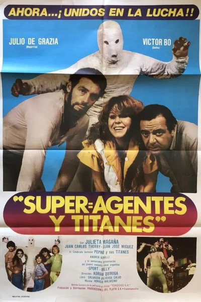 Póster de Superagentes y titanes