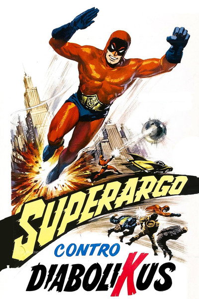 Póster de Superargo, el hombre enmascarado