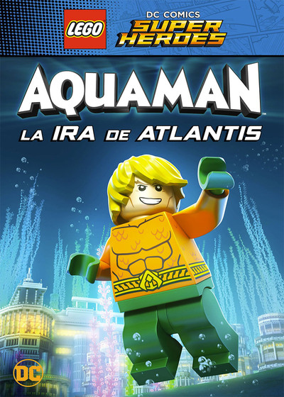 Póster de Superhéroes DC LEGO - Aquaman, la Ira de Atlantis