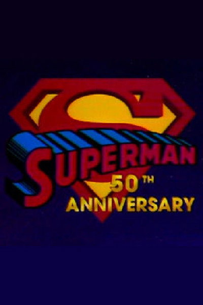 Póster de Superman 50th Anniversary