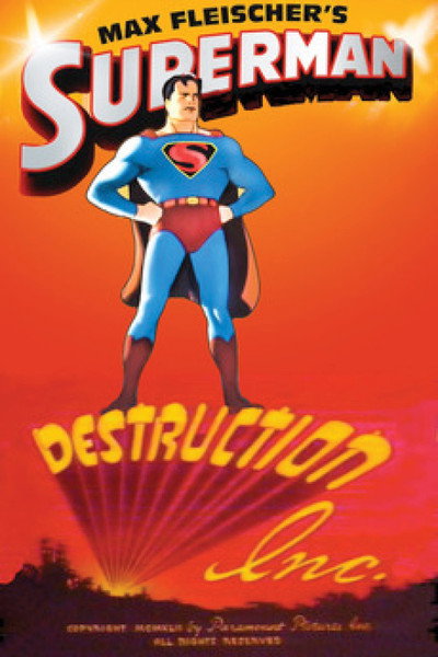 Póster de Superman: Destrucción