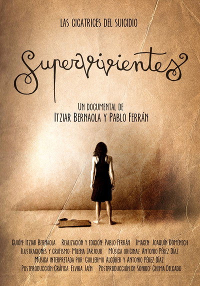 Póster de SUPERVIVIENTES (Las cicatrices del suicidio)