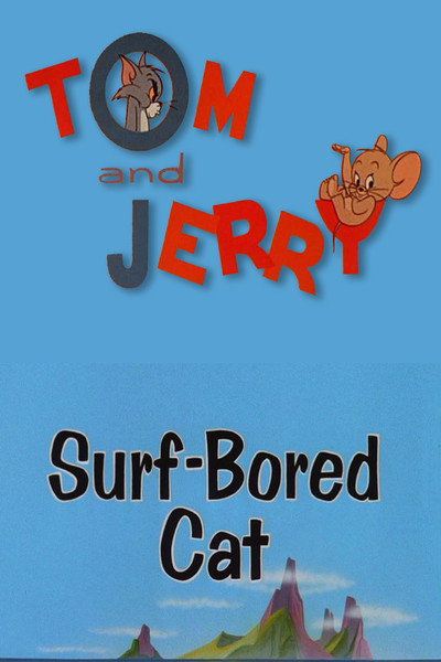 Póster de Surf-Bored Cat