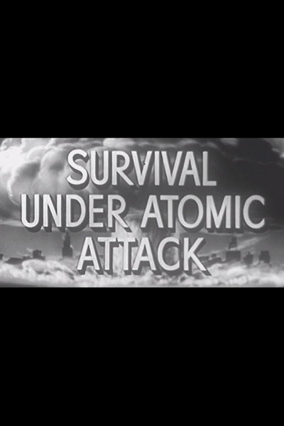 Póster de Survival Under Atomic Attack