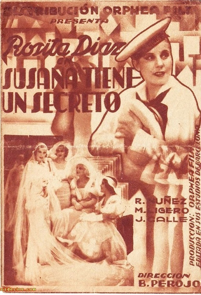 Póster de Susana tiene un secreto