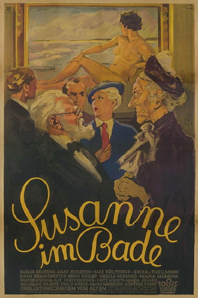 Póster de Susanne im Bade