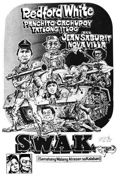 Póster de S.W.A.K. (Samahang Walang Atrasan sa Kalaban)