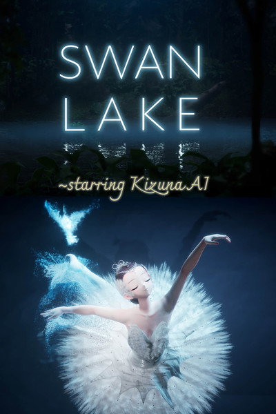 Póster de Swan Lake Starring Kizuna AI