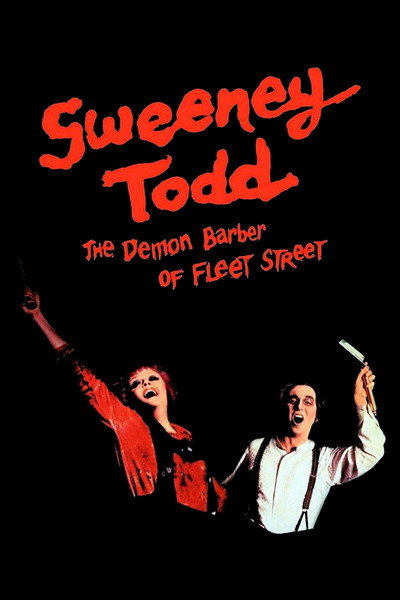 Póster de Sweeney Todd: El barbero diabólico de Fleet Street
