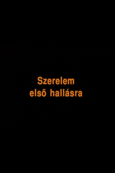 Póster de Szerelem elsö hallásra