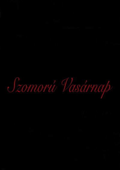 Póster de Szomorú Vasárnap