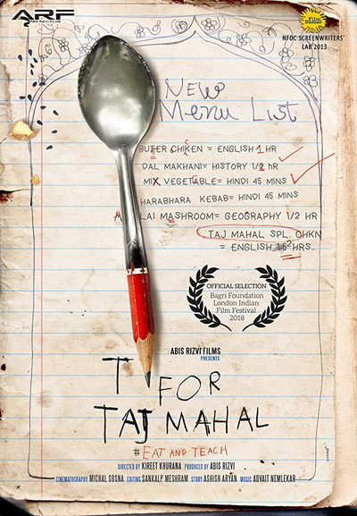 Póster de T for Taj Mahal