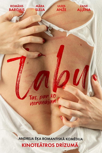 Póster de Tabu. Tas, par ko nerunajam