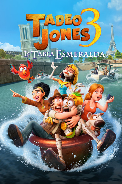 Póster de Tadeo Jones 3: La tabla esmeralda