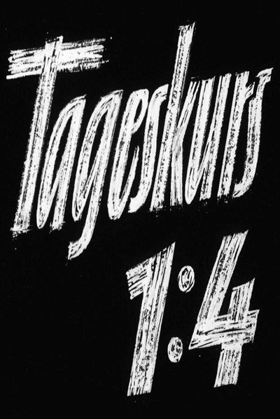 Póster de Tageskurs 1:4
